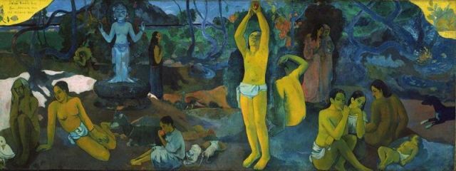 Gauguin Where do we come from Who are we Where are we going