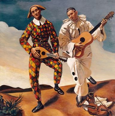 André Derain Harlequin et Pierrot (1924)