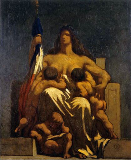 Daumier The Republic