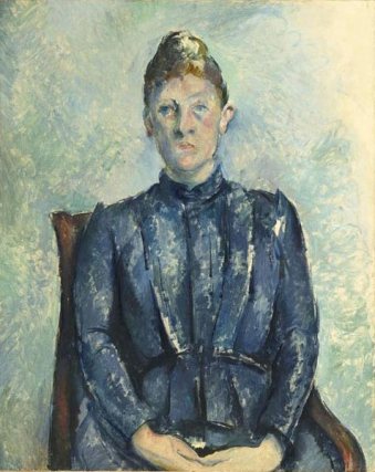 Paul Cézanne Portriat of Madame Cézanne (c.1890)