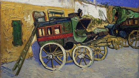 Vincent van Gogh Tarascon Stage Coach (1888)