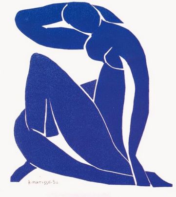 Matisse Blue Nude II (1952)