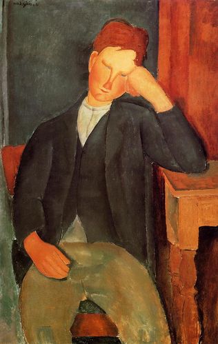 Modigliani 'The Young Apprentice' (1917 - 19)