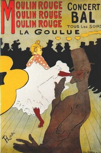 Toulouse-Lautrec 'La Goulue' poster (1891)
