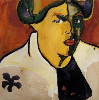 Kazimir Malevich 'Portrait' (1910)