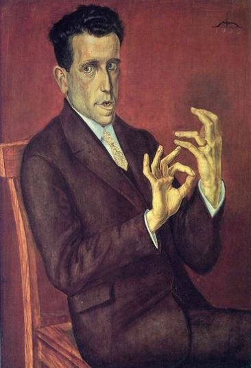 Dix 'Portrait of the Lawyer Hugo Simons' (1925)