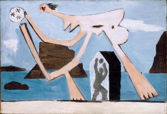 Picasso 'Joueurs de ballons sur la plage' (1928)