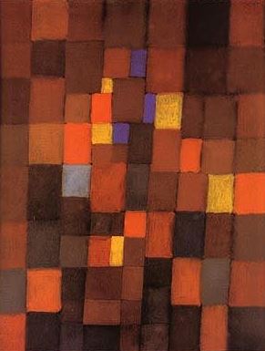 Klee 'Pictorial Architecture Red, Yellow, Blue' (1923)