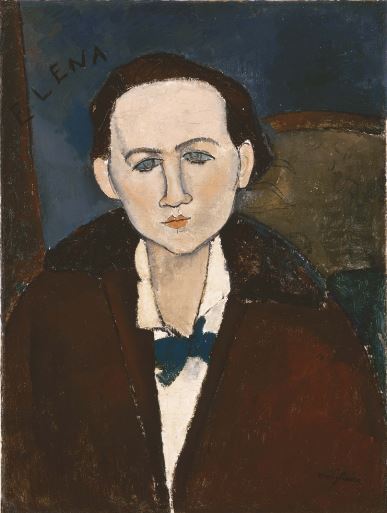 Amedeo Modigliani 'Elena Povolozky' (1917)