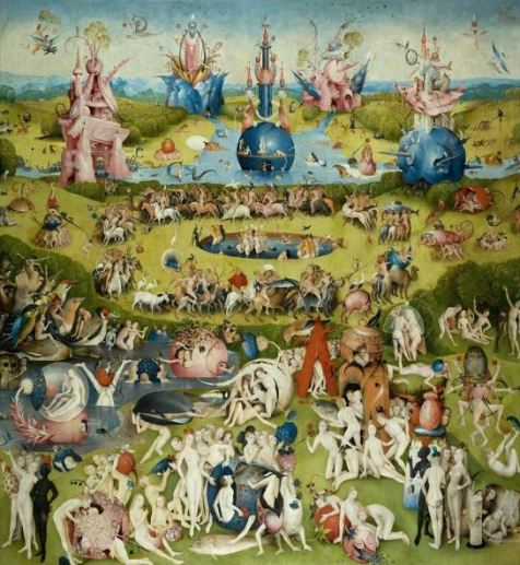 Bosch 'The Garden of Earthly Delights' central panel (1480 - 1505)