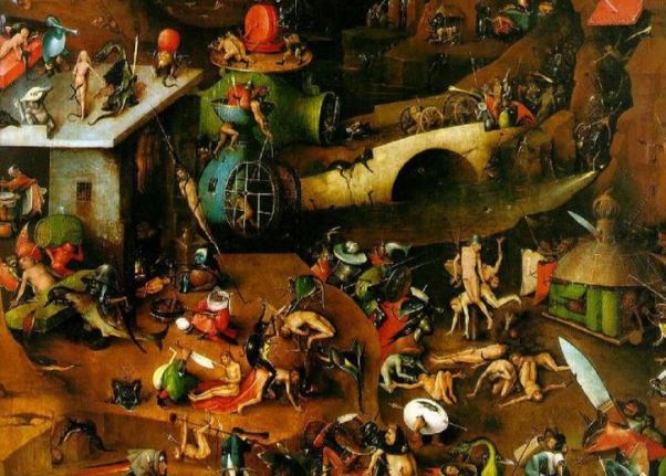 Bosch 'The Last Judgement' detail (c.1505 - 15)
