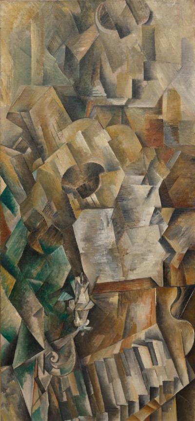 Georges Braque 'Piano and Mandola' (1909 - 10)
