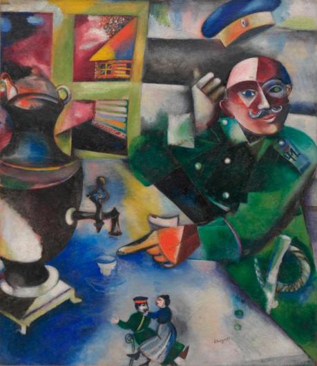 Marc Chagall 'The Soldier Drinks' (1911 - 12)