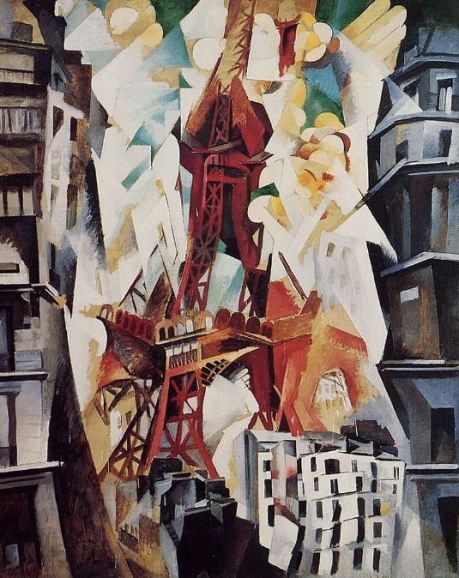 Robert Delaunay 'Tour Eiffel, rouge' (1911)