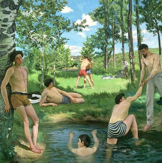 bazille-summer-scene-1869