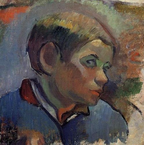 gauguin-head-of-a-young-boy-1888