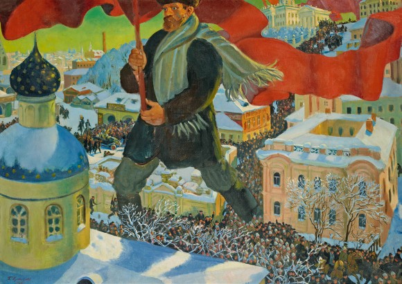 boris-mikhailovich-kustodiev-bolshevik-1920