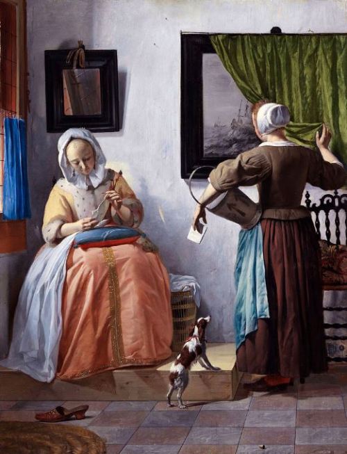 Gabriel Metsu 'Woman Reading a Letter' (1664 - 66)