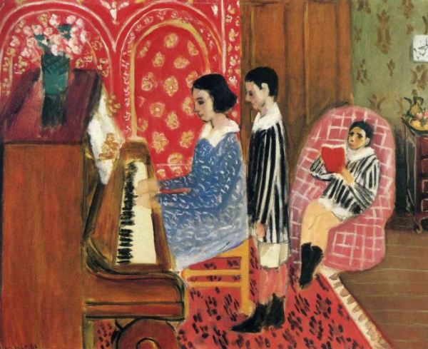 Matisse 'The Piano Lesson' (1923)
