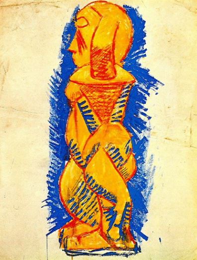 Picasso 'Standing Nude Profile' (1920)