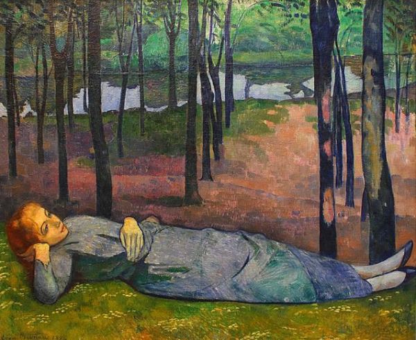 Emile Bernard 'Madeleine au Bois d'Amour' (1888)