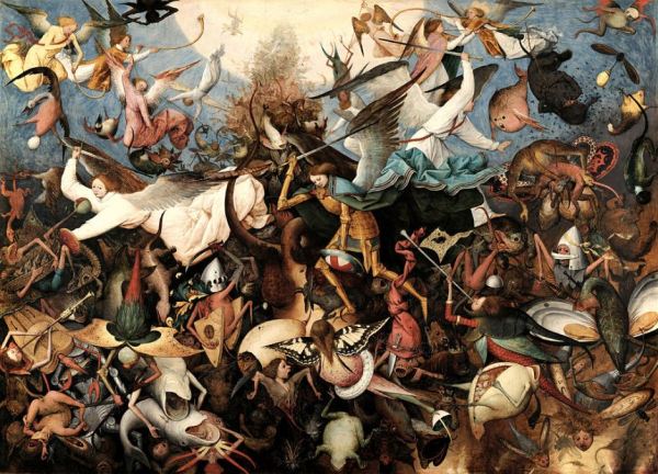 Bruegel 'The Fall of the Rebel Angels' (1562)
