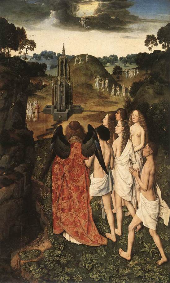 Dirk Bouts 'The Ascension of the Elect' (c.1450)