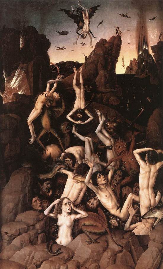 Dirk Bouts 'The Fall of the Damned' (c.1450)