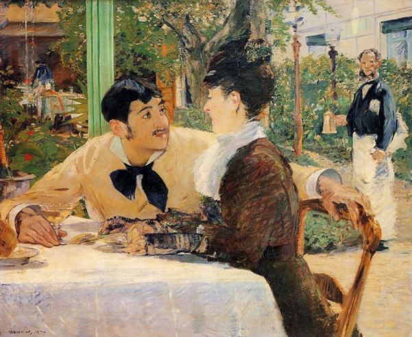 Edouard Manet 'The Pere Lathuille Restaurant' (1879)