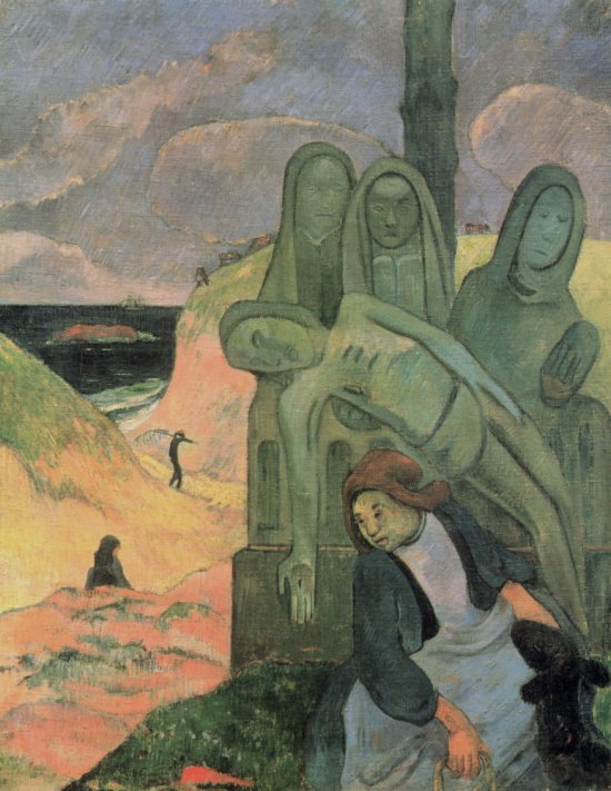 Gauguin 'Breton Calvary' (1889)