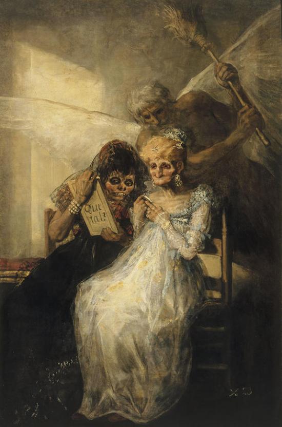 Goya 'Time of the Old Women' (c.1808 - 12)