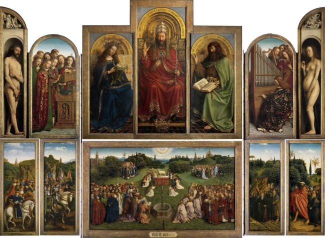 Jan van Eyck 'Ghent Altarpiece' (completed 1432)