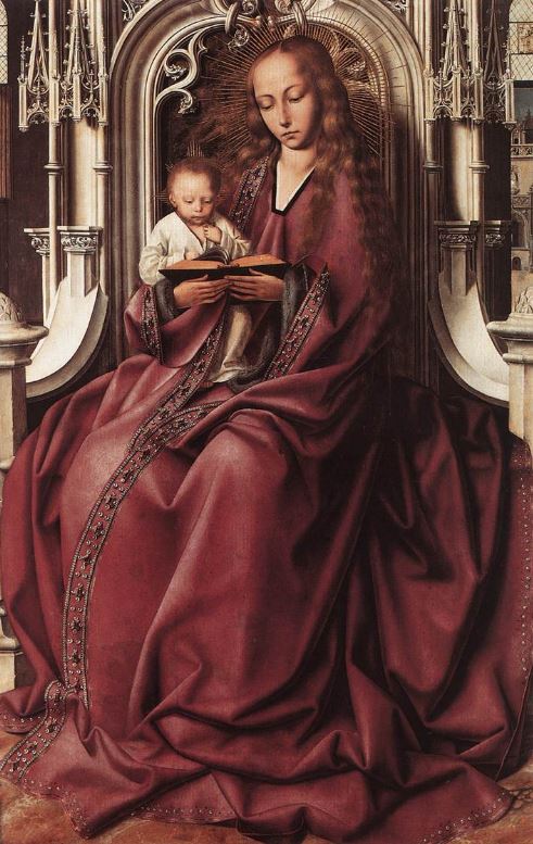 Quentin Matsys 'Madonna Enthroned' (c.1495)