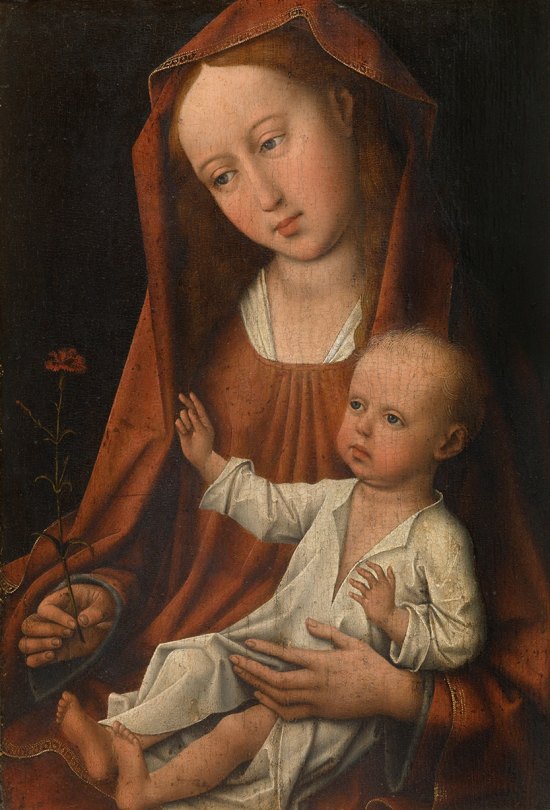 Rogier van der Weyden 'Virgin with the Carnation' (c.1480)