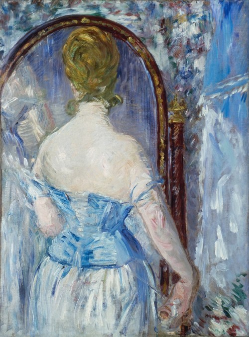 Edouard Manet 'Before the Mirror' (1876)