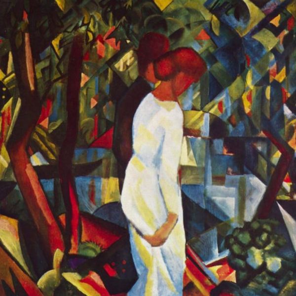 August Macke 'Couple in the Forest' (1912)
