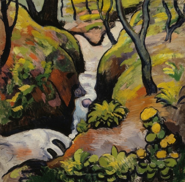 August Macke 'Forest Stream' (1910)