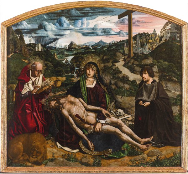 Bermejo 'Diespla Pieta' (1490)