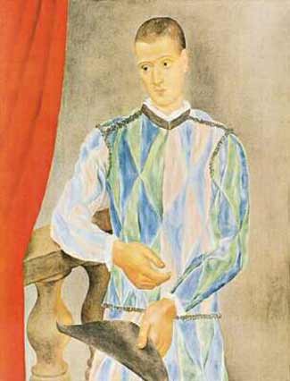 Picasso 'Harlequin (Léonide Massine)' (1917)