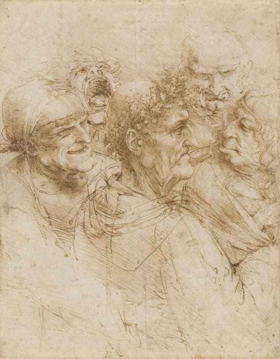 Leonardo 'A Man tricked by Gypsies' (c.1493)