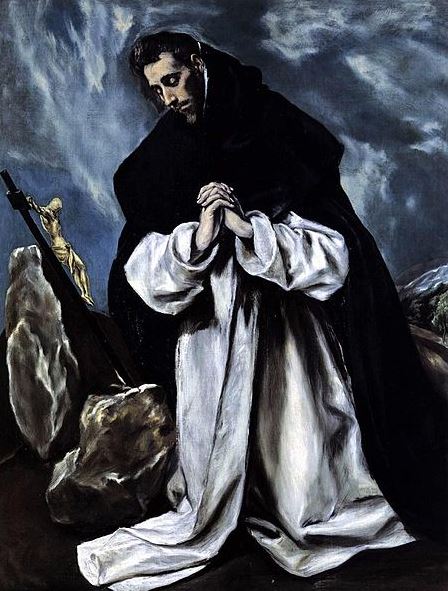 El Greco 'Saint Dominic in Prayer' (c.1585 - 90)