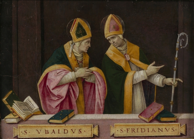 Filippino Lippi 'St. Ubald and St. Frediana' (1496)