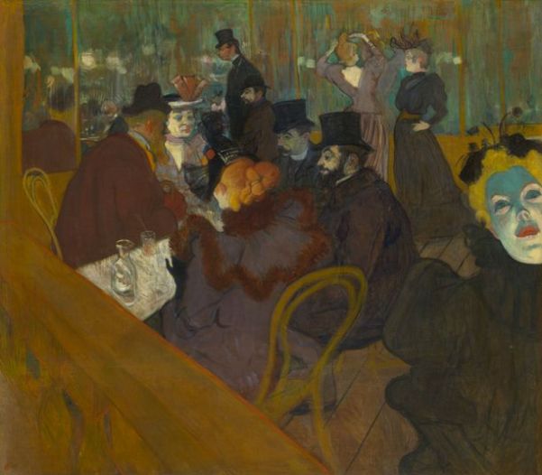Toulouse-Lautrec 'At the Moulin Rouge' (1892 - 95)