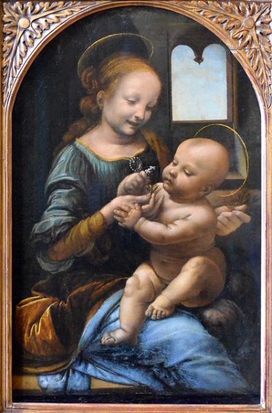 Leonardo 'Benois Madonna' (1480 - 82)