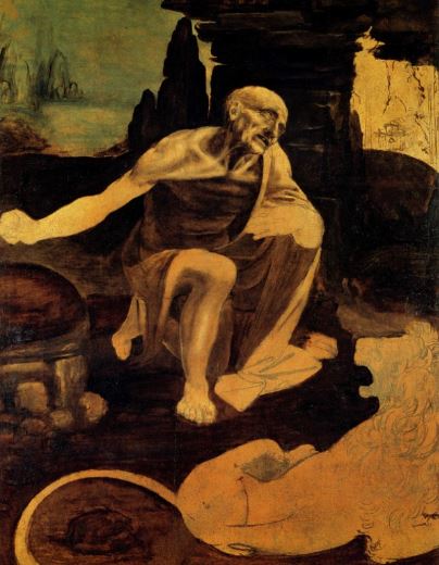 Leonardo da Vinci 'Saint Jerome' (c.1480 - 82)